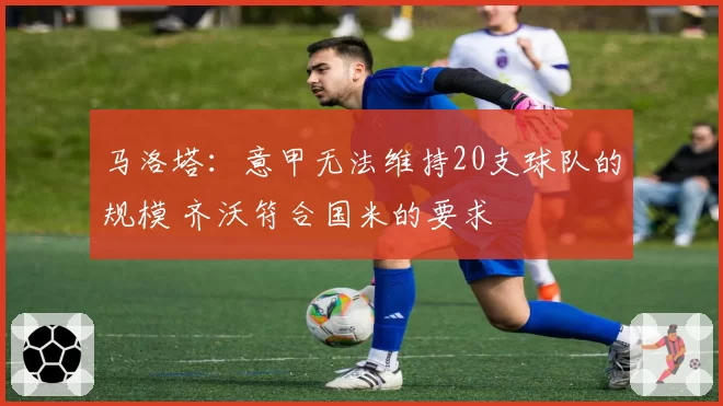 马洛塔：意甲无法维持20支球队的规模 齐沃符合国米的要求