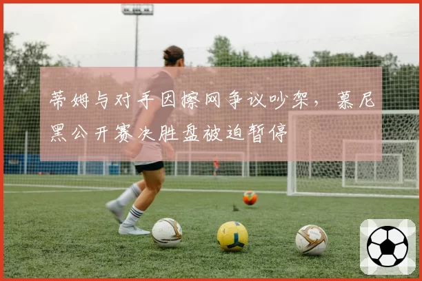 蒂姆与对手因擦网争议吵架，慕尼黑公开赛决胜盘被迫暂停